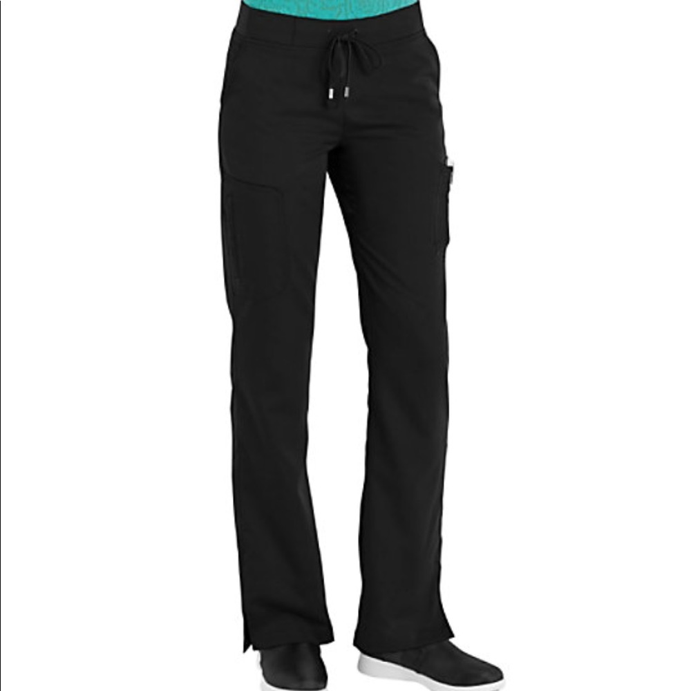 Black scrub pants